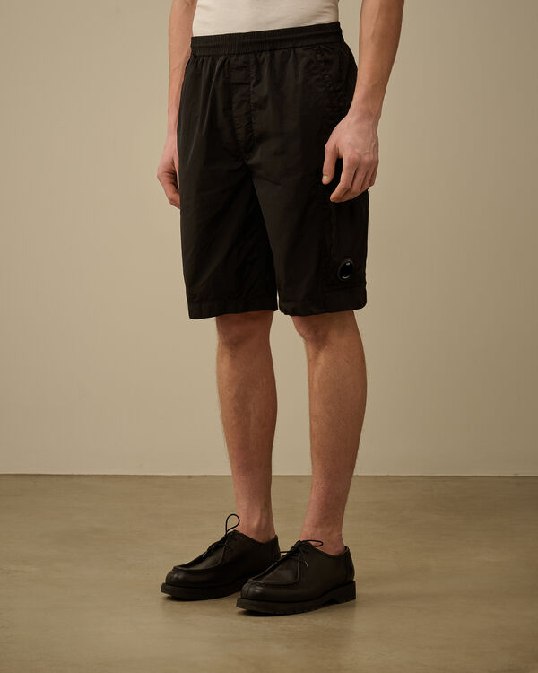 C.p. Company Chrome-R Cargo Shorts BLACK