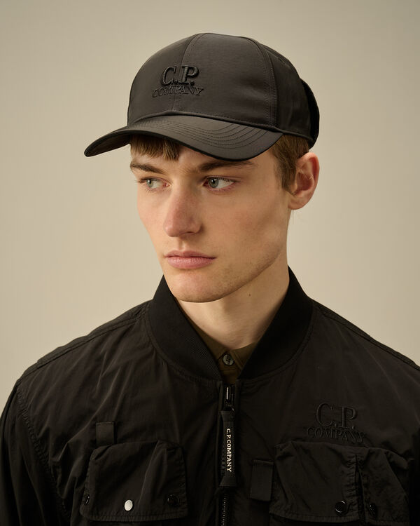 C.p. Company Chrome-R Goggle Cap BLACK