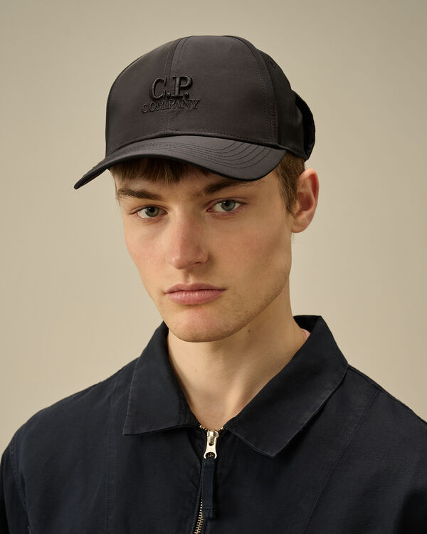 C.p. Company Chrome-R Goggle Cap TOTAL ECLIPSE - BLUE