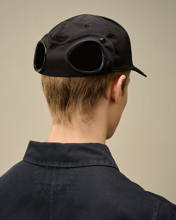 C.p. Company Chrome-R Goggle Cap TOTAL ECLIPSE - BLUE