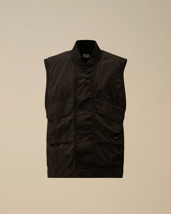 c.p. company Chrome-R Lens Vest BLACK