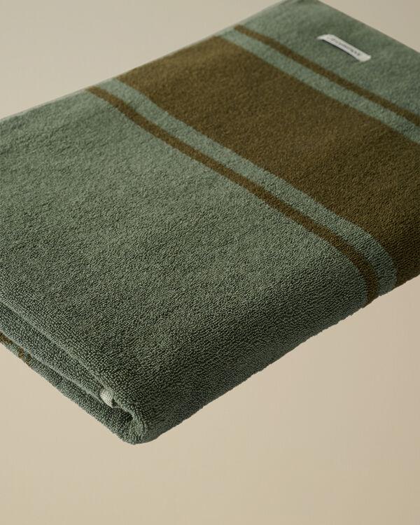 C.p. Company Cotton Beach Towel AGAVE GREEN