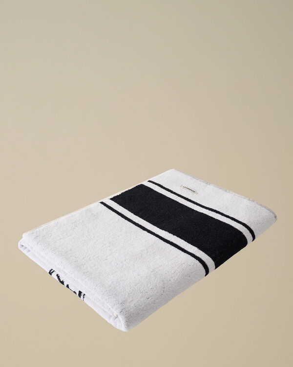 c.p. company Cotton Beach Towel GAUZE WHITE