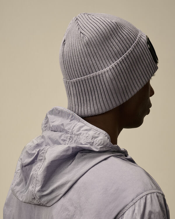 C.p. Company Cotton Goggle Beanie LAVANDER VIOLET