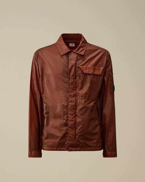 c.p. company CS II Lens Jacket SABLE - BROWN