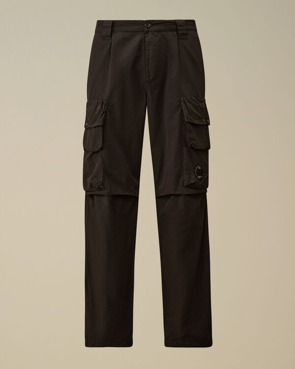 c.p. company Flatt Nylon Cargo Pants BLACK