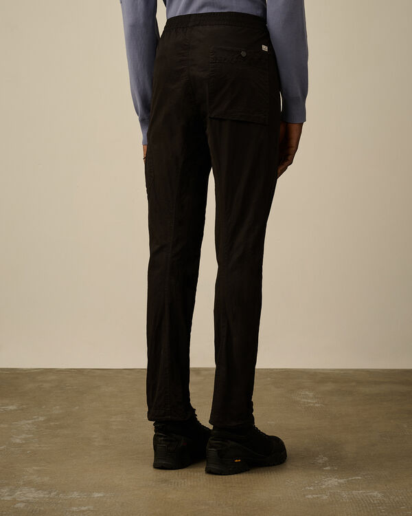 C.p. Company Flatt Nylon Regular Cargo Pants BLACK
