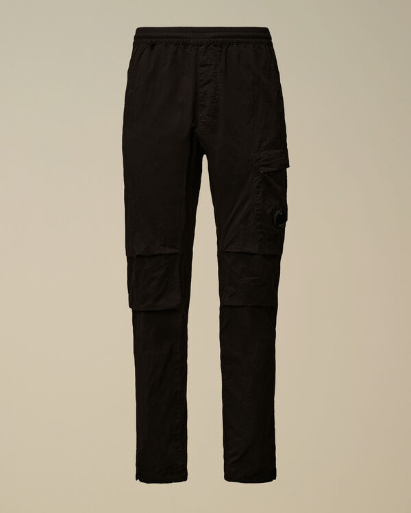 c.p. company Flatt Nylon Regular Cargo Pants BLACK