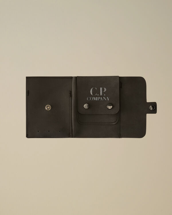 C.p. Company Hypalon Wallet BLACK
