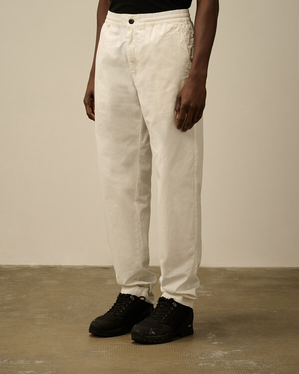 C.p. Company Microreps Loose Pants GAUZE WHITE