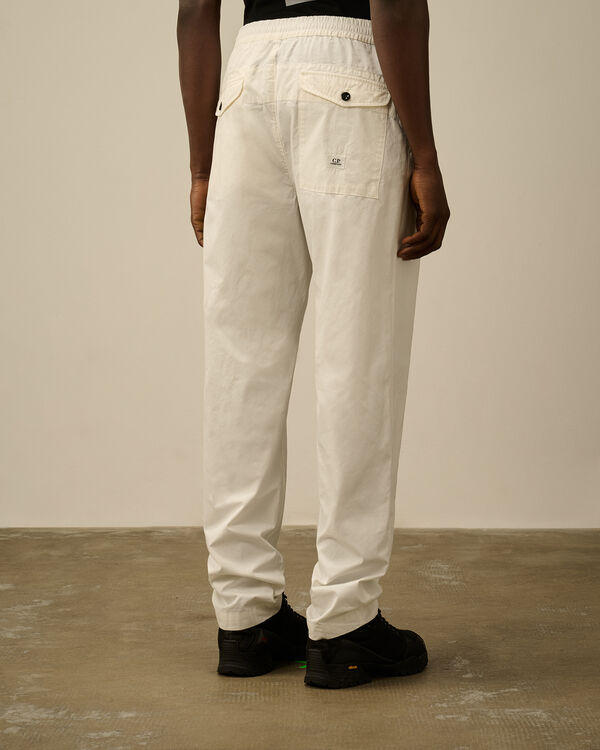 C.p. Company Microreps Loose Pants GAUZE WHITE