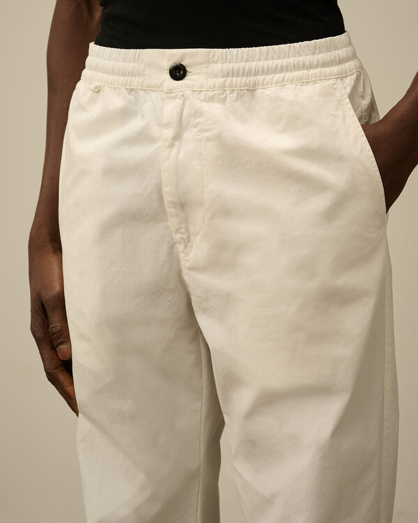 C.p. Company Microreps Loose Pants GAUZE WHITE
