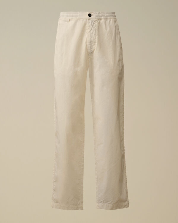 c.p. company Microreps Loose Pants GAUZE WHITE
