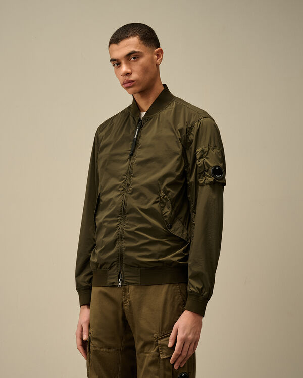 C.p. Company Nycra-R Bomber Jacket IVY GREEN