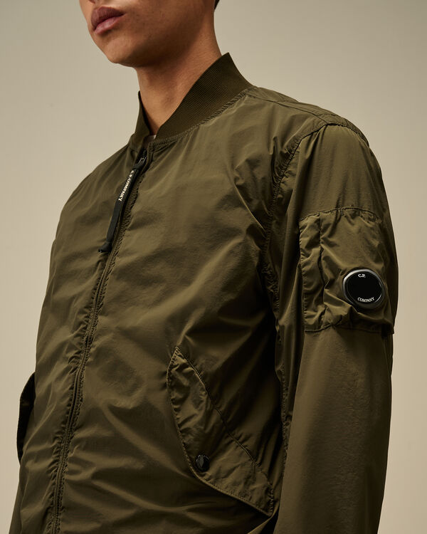 C.p. Company Nycra-R Bomber Jacket IVY GREEN