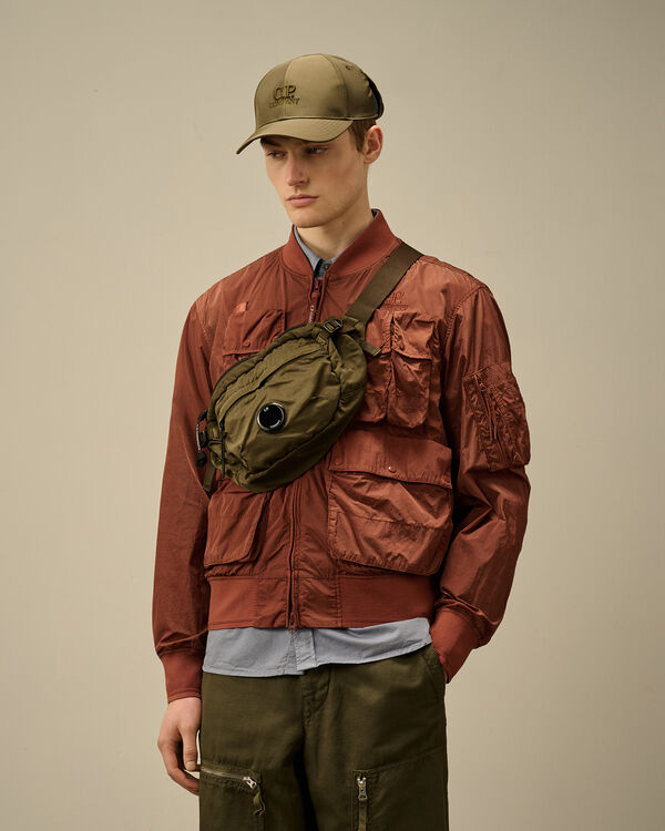 C.p. Company Nylon B Crossbody Pack IVY GREEN