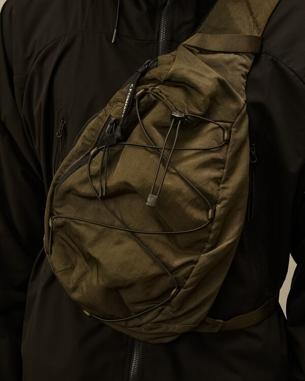 C.p. Company Nylon B Crossbody Rucksack IVY GREEN