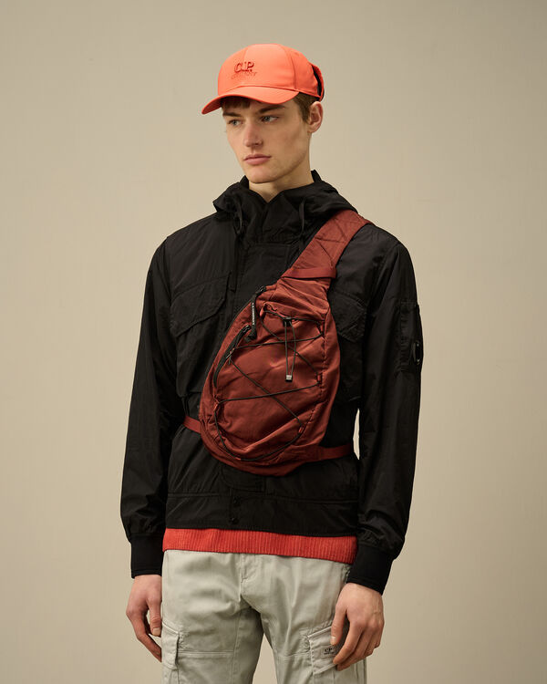 C.p. Company Nylon B Crossbody Rucksack SABLE - BROWN