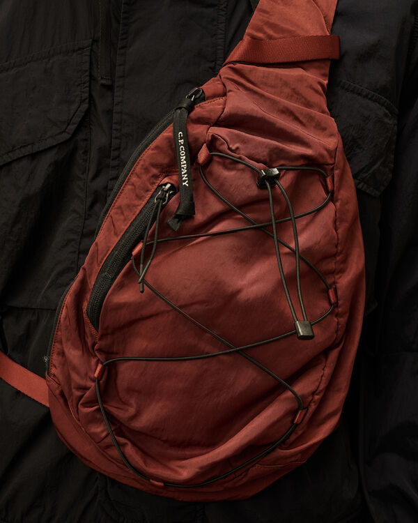 C.p. Company Nylon B Crossbody Rucksack SABLE - BROWN