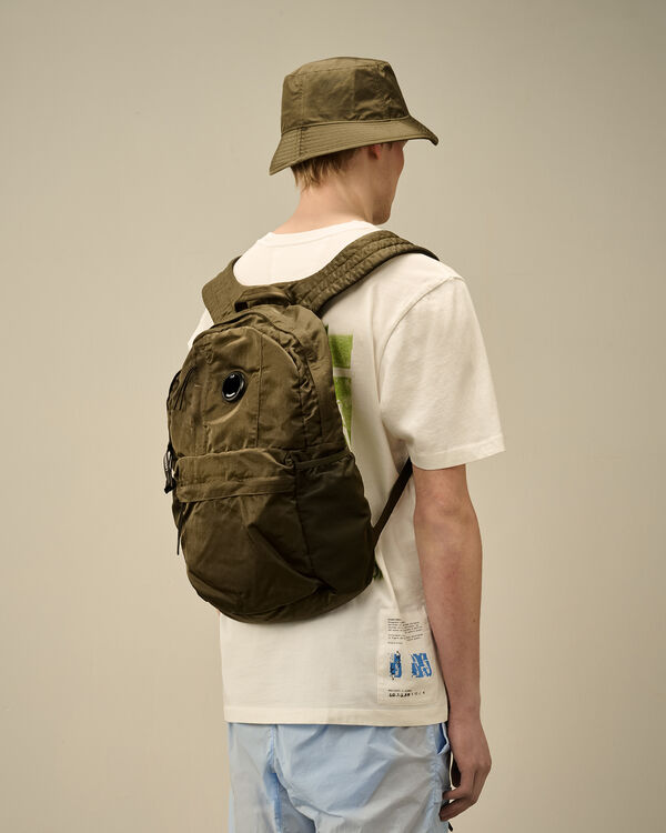 C.p. Company Nylon B Lens Backpack IVY GREEN