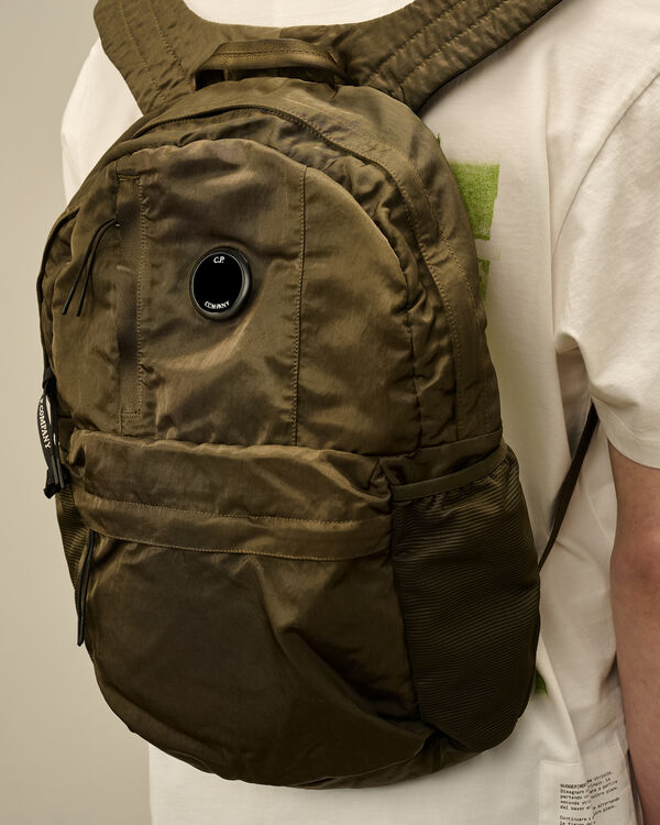 C.p. Company Nylon B Lens Backpack IVY GREEN