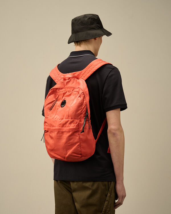 C.p. Company Nylon B Lens Backpack POINCIANA - ORANGE