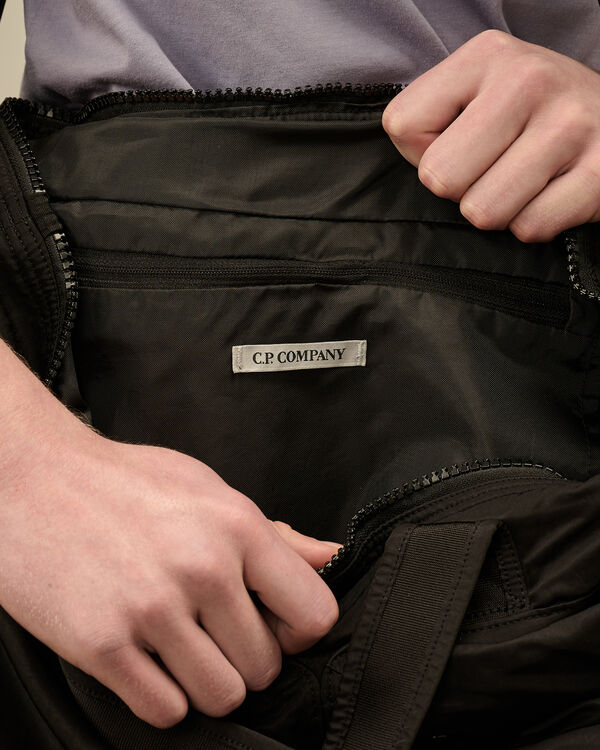 C.p. Company Nylon B Lens Tote Bag BLACK