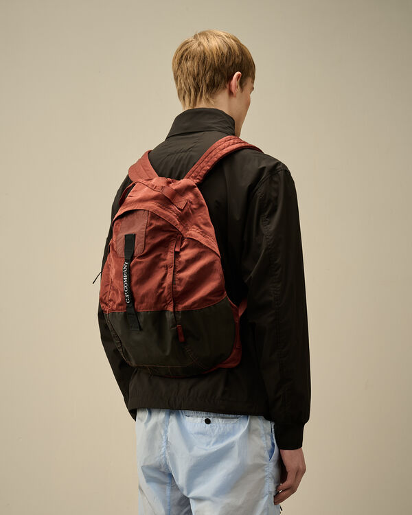 C.p. Company Nylon B Rounded Backpack SABLE - BROWN