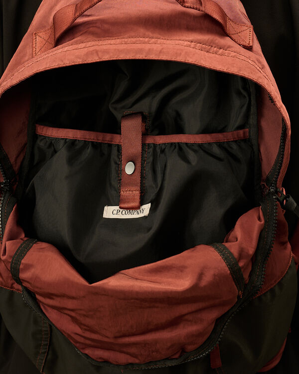 C.p. Company Nylon B Rounded Backpack SABLE - BROWN