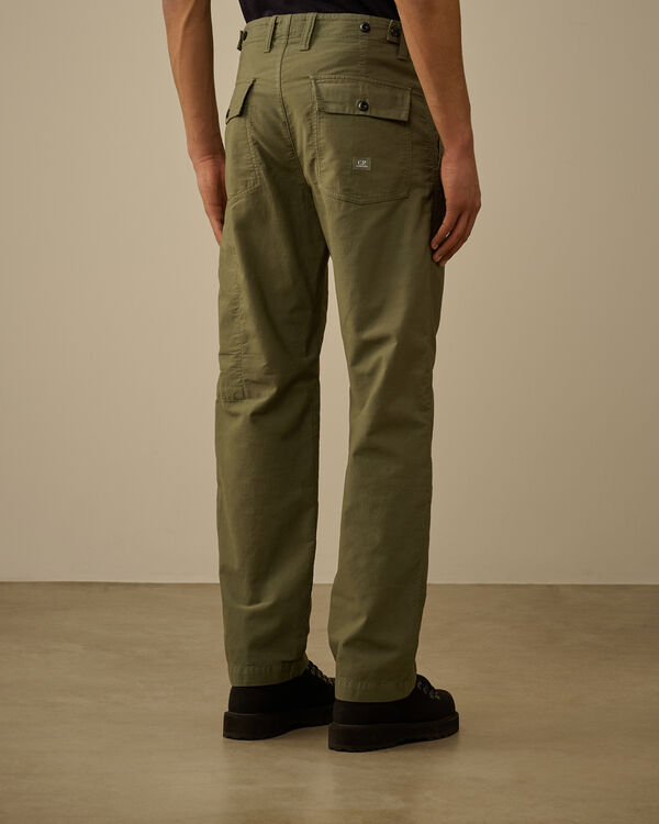 C.p. Company Ottoman Regular Pants THYME - GREEN