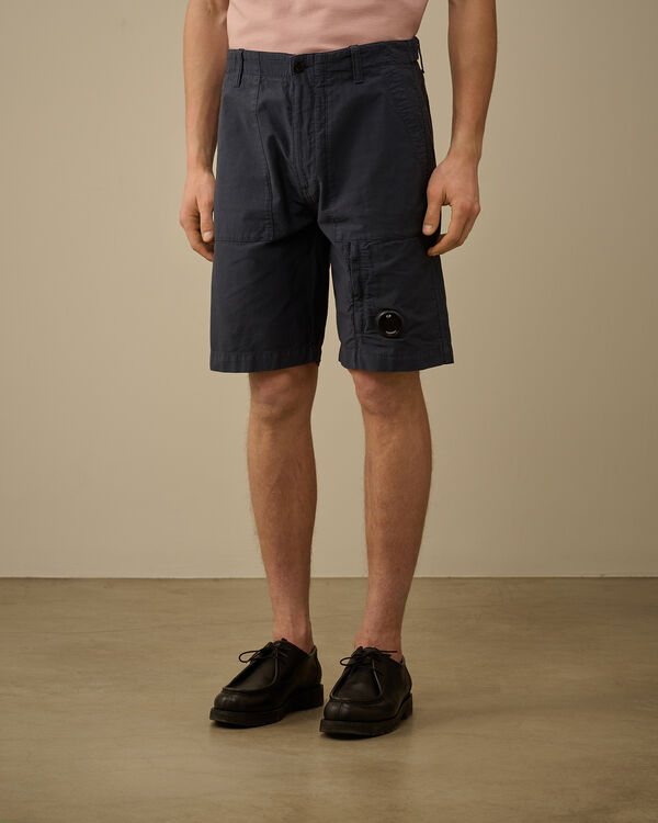C.p. Company Ottoman Shorts INDIA INK – BLUE