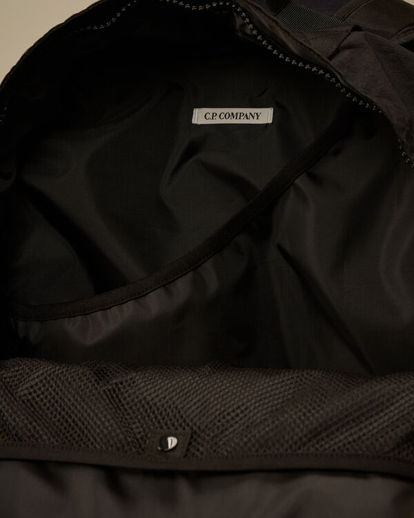 C.p. Company Plain Paper Touch Travel Bag BLACK