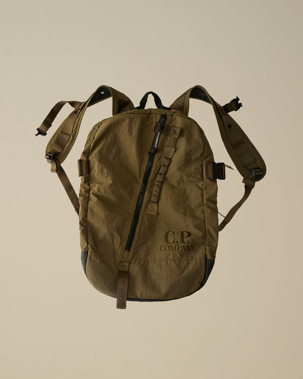 c.p. company Plain Paper Touch Travel Bag IVY GREEN