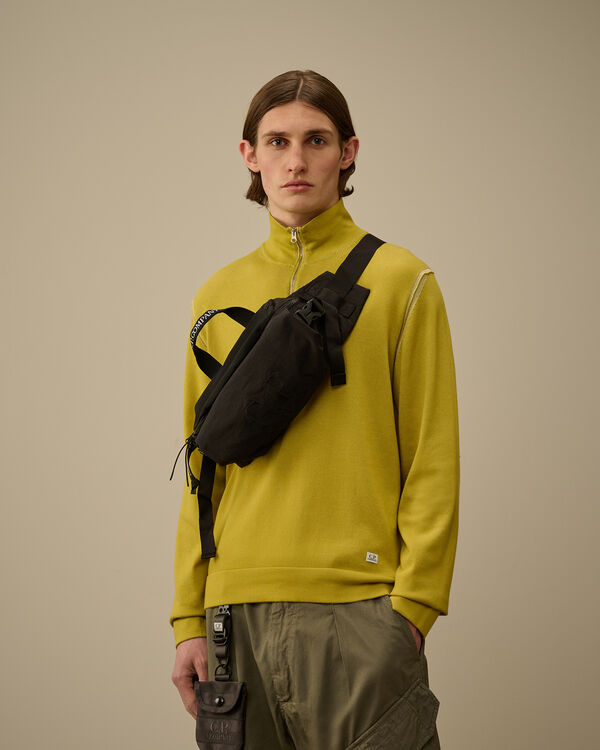 C.p. Company Plain Paper Touch Waistbag BLACK