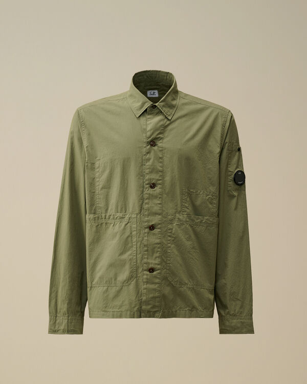 c.p. company Popeline Overshirt THYME - GREEN