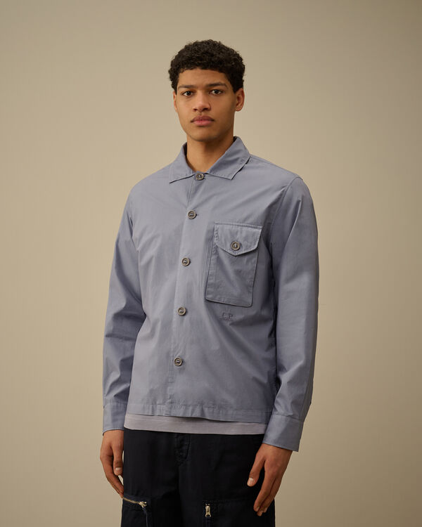 C.p. Company Popeline Shirt LAVANDER VIOLET