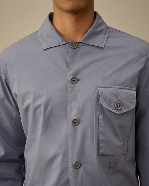 C.p. Company Popeline Shirt LAVANDER VIOLET