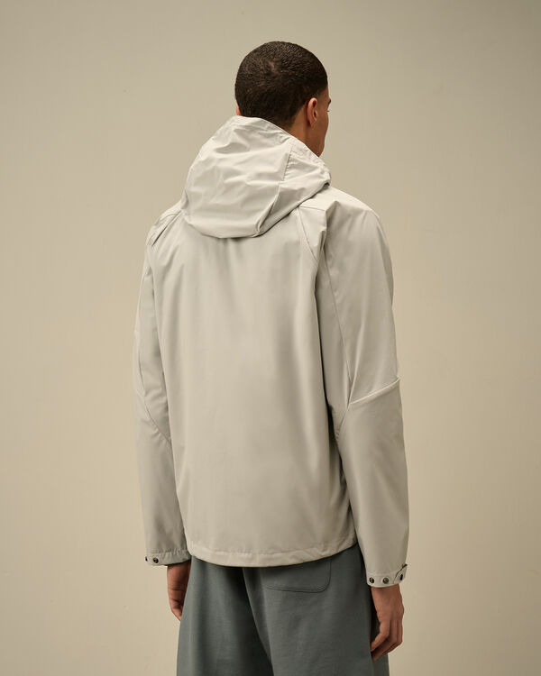 C.p. Company Pro-Tek Hooded Jacket BLUE FOX - GREY