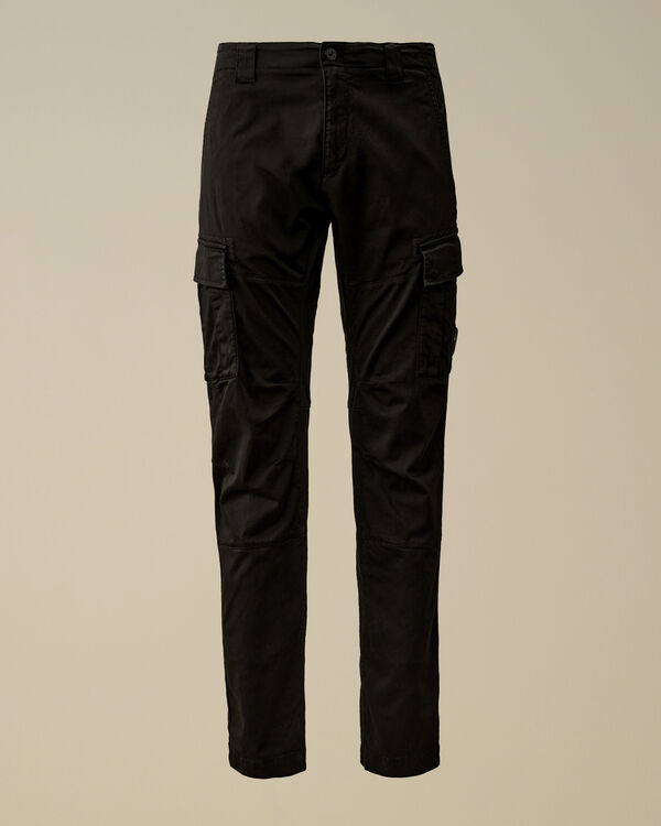 c.p. company Stretch Sateen Cargo Lens Pants BLACK c.p. company Stretch Sateen Cargo Lens Pants BLACK