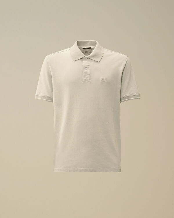 c.p. company Tacting Piquet Polo BLUE FOX - GREY