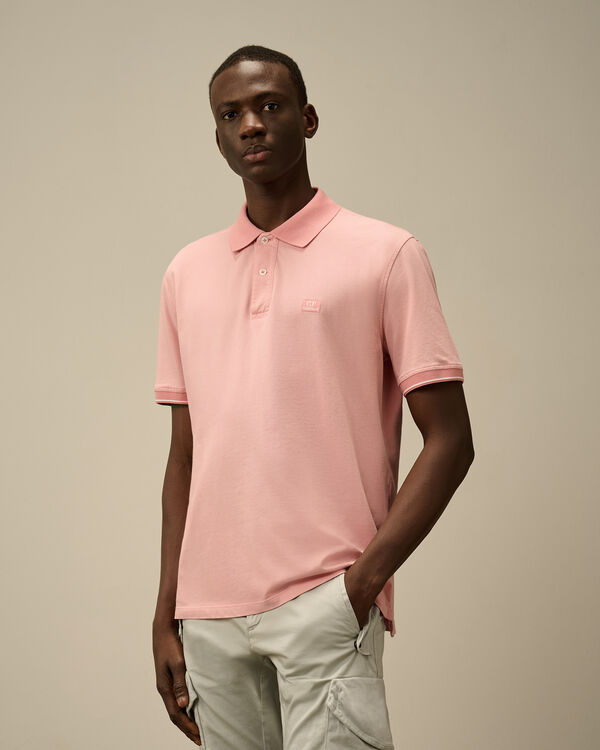 C.p. Company Tacting Piquet Polo MISTY ROSE - PINK