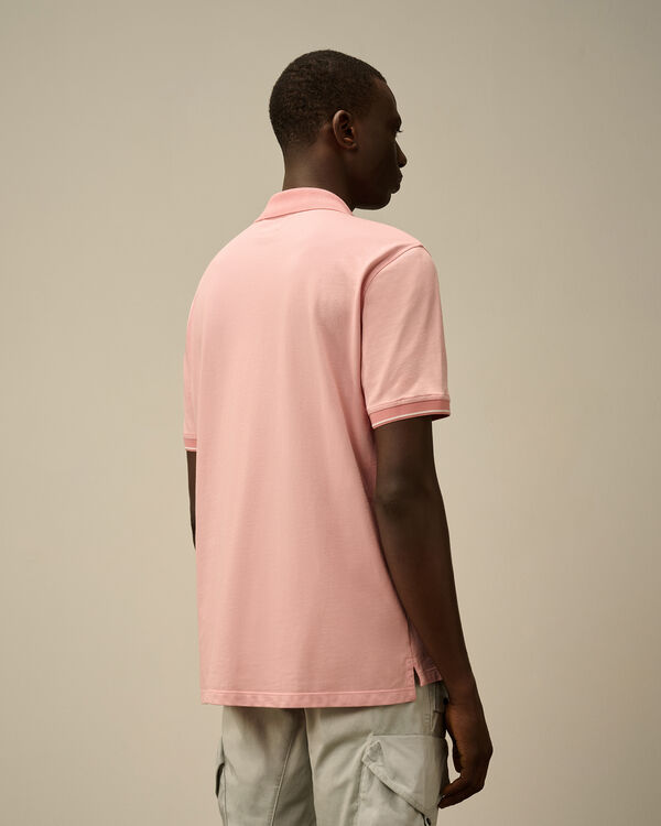 C.p. Company Tacting Piquet Polo MISTY ROSE - PINK