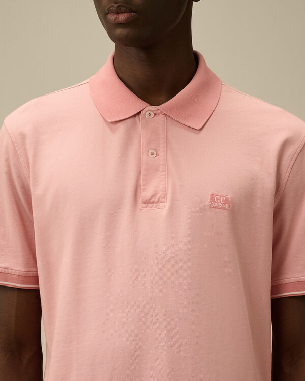 C.p. Company Tacting Piquet Polo MISTY ROSE - PINK