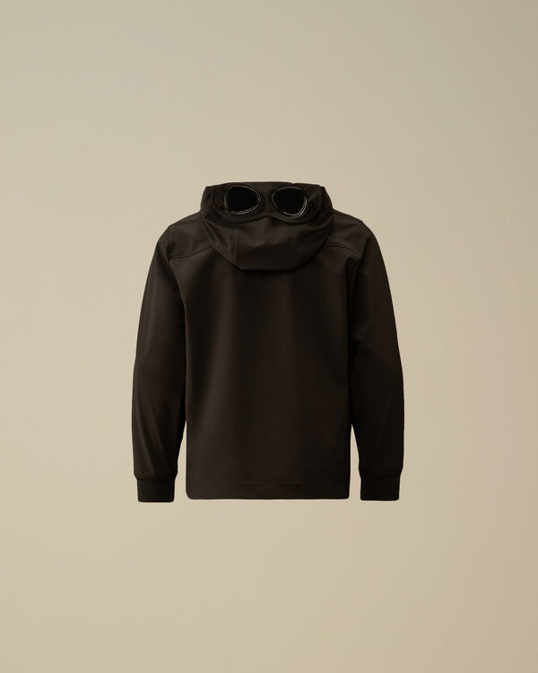C.p. Company U16 C.P. Shell-R Goggle Jacket BLACK