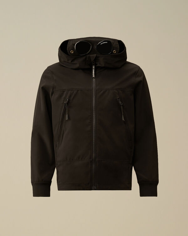 C.p. Company U16 C.P. Shell-R Goggle Jacket BLACK