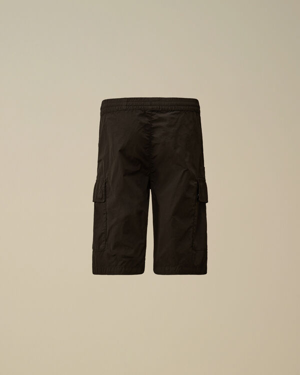 C.p. Company U16 Chrome-R Lens Cargo Shorts BLACK