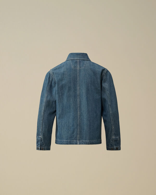 C.p. Company U16 Denim Jacket DENIM - BLUE