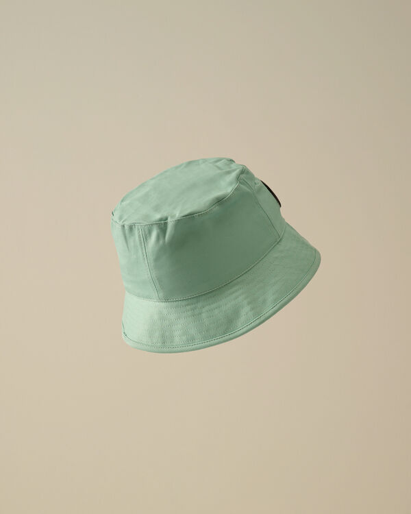 C.p. Company U16 Gabardine Bucket Hat CANTON - GREEN