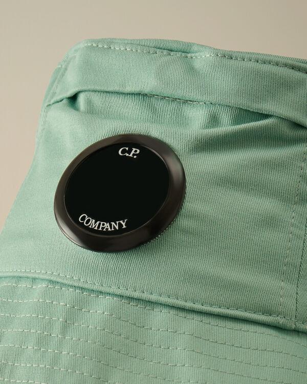 C.p. Company U16 Gabardine Bucket Hat CANTON - GREEN