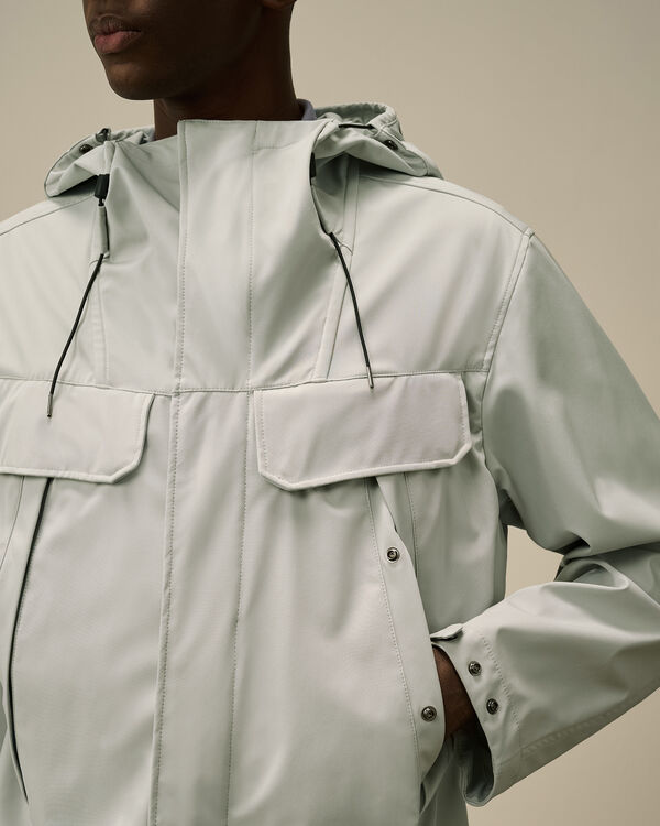 C.p. Company C.P. Shell-R Double Pocket Goggle Jacket BLUE FOX - GREY